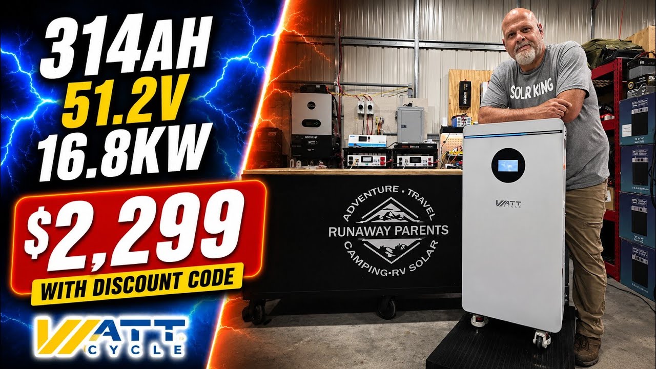WattCycle 51.2v 314ah Battery- IT’S FINALLY HERE… But Is It Worth It?