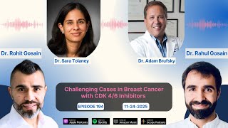 Challenging Cases in Breast Cancer with CDK 4/6 Inhibitors – Drs. Sara Tolaney & Adam Brufsky