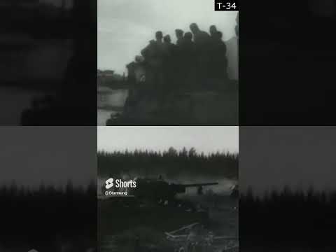Видео: Средний танк Т-34, СССР, 1940