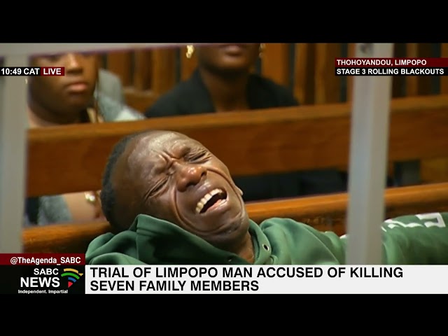 Limpopo man accused of killing seven family members breaks down in court class=