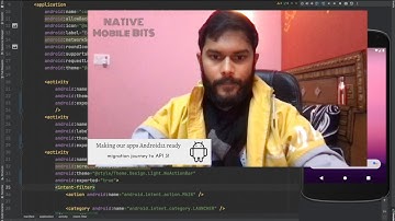 Making our Apps Android12 ready