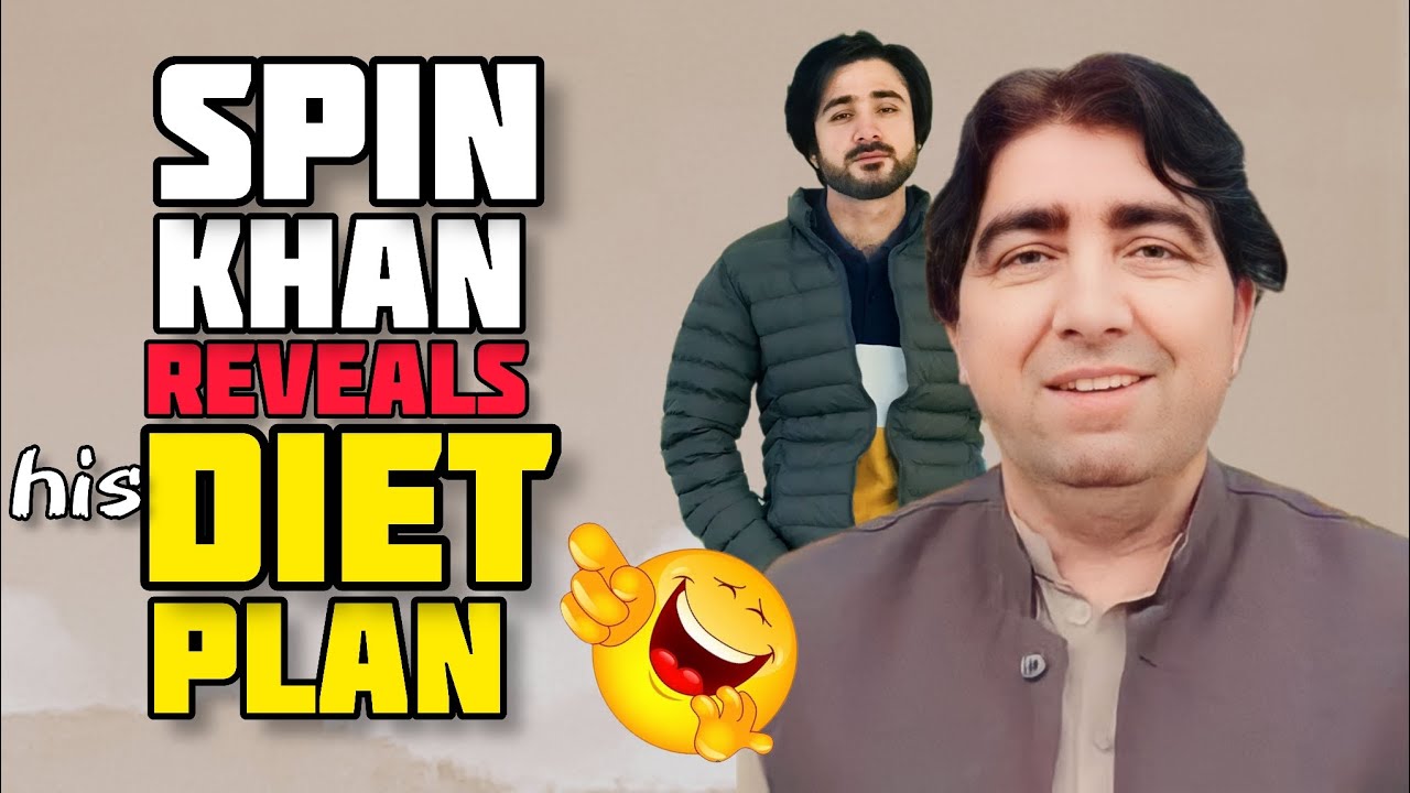 Spin Khan reveals his diet plan 😂 | Spin khan funny interview | Mibrar ...