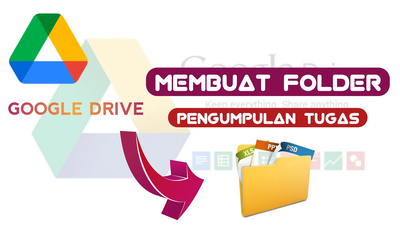 Cara membuat folder pengumpulan tugas di google drive youtube