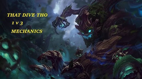 The 1v3 - How to not dive a maokai!