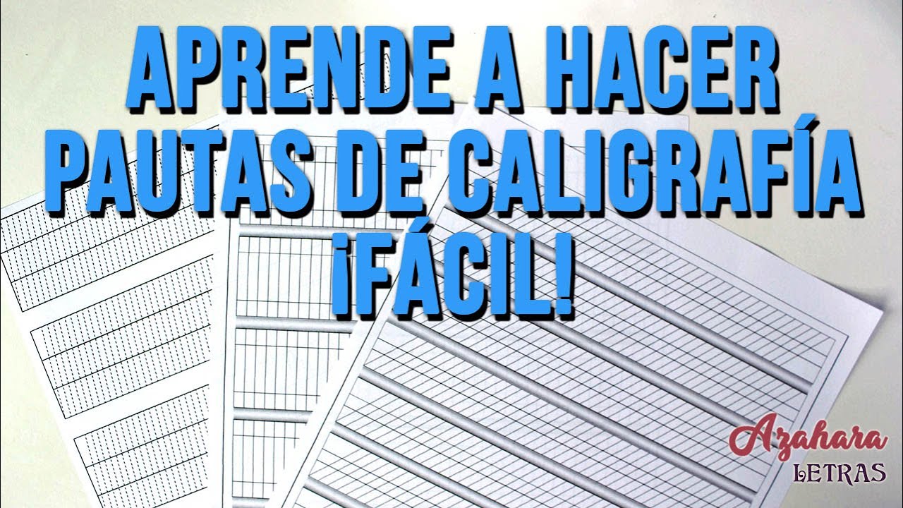 Bloc para practicar caligrafía para principiantes: Libreta de