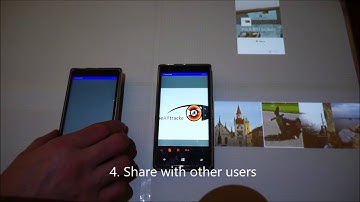 Case study: near-surface tangible AR photo sharing