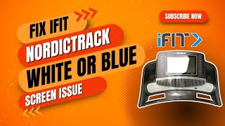 Fix iFIT White or Blue Screen Issue | Nordictrack Screen Not Working | Proform Screen Not Working