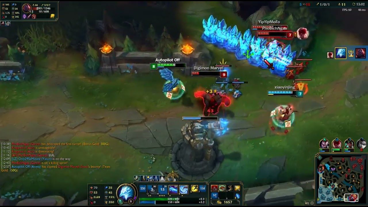 ANIVIA WALLHACKS?!?!? INSANE OUTPLAY