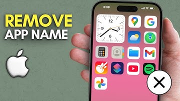 iOS 18 Trick: Hide App Names on iPhone Home Screen