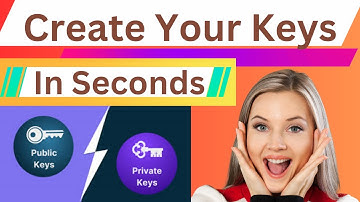 Private & Public Keys, Create Easily Within Seconds: Blockchain Series