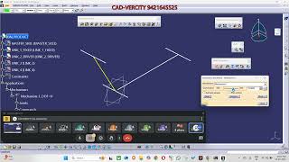Kinematics Master Skeleton 2 CAD-VERCITY [ Automobile and Product design Training Center] #catia