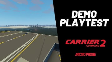 Carrier Command 2 - Demo Playtest
