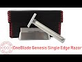 NEW: Unboxing the OneBlade Genesis Single Edge Razor at Executive Shaving