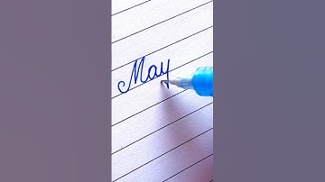 Maya  || Comment your name..|| #viral  #cursive #cursive-handwriting #shorts