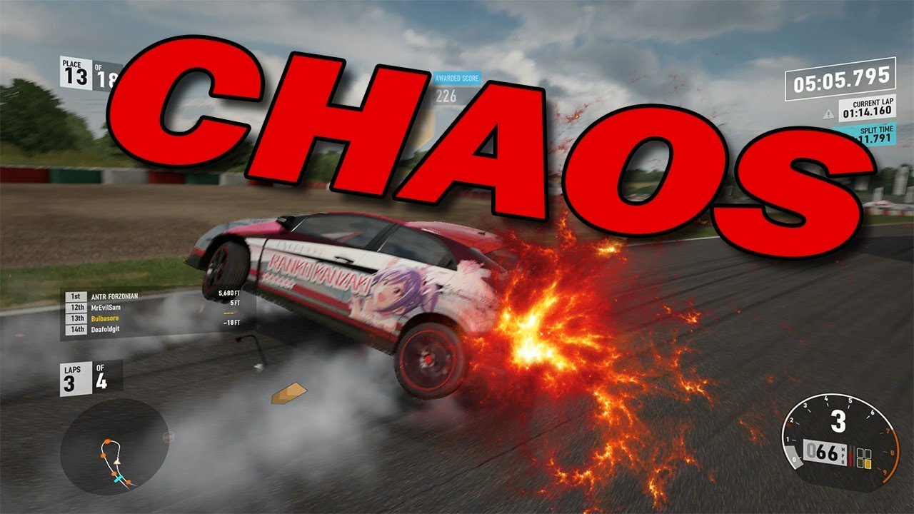 First Online race on Forza Motorsport 7