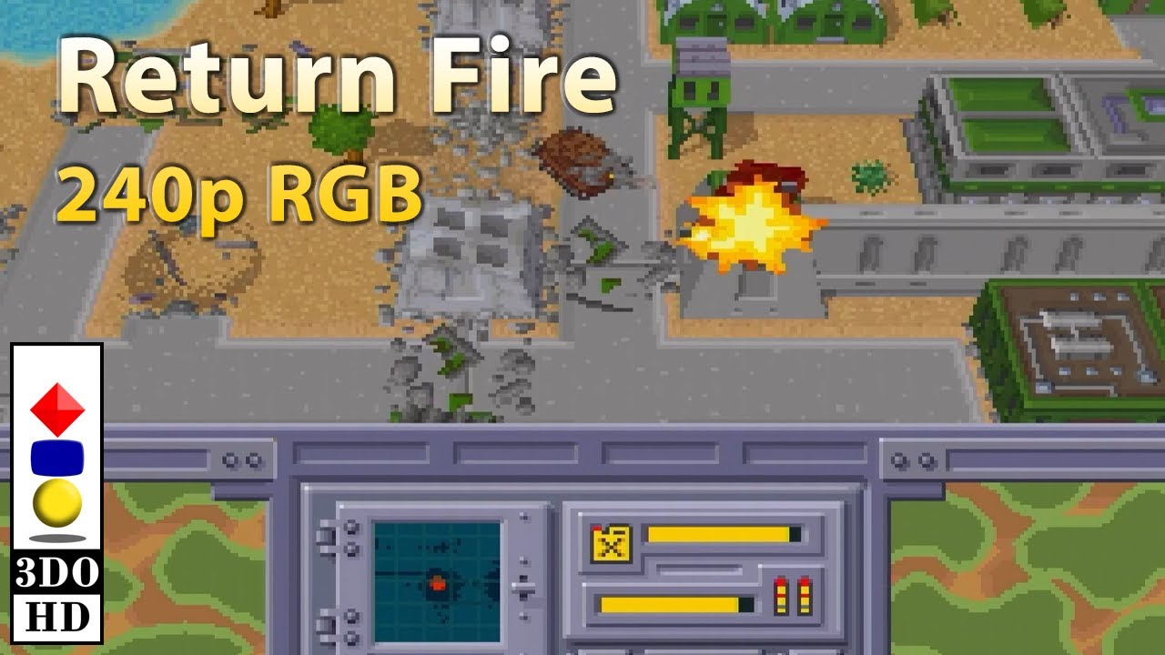 RETURN FIRE / リターンファイアー [3DO] Return Fire Studio Japan Game 3DO Panasonic | eBay
