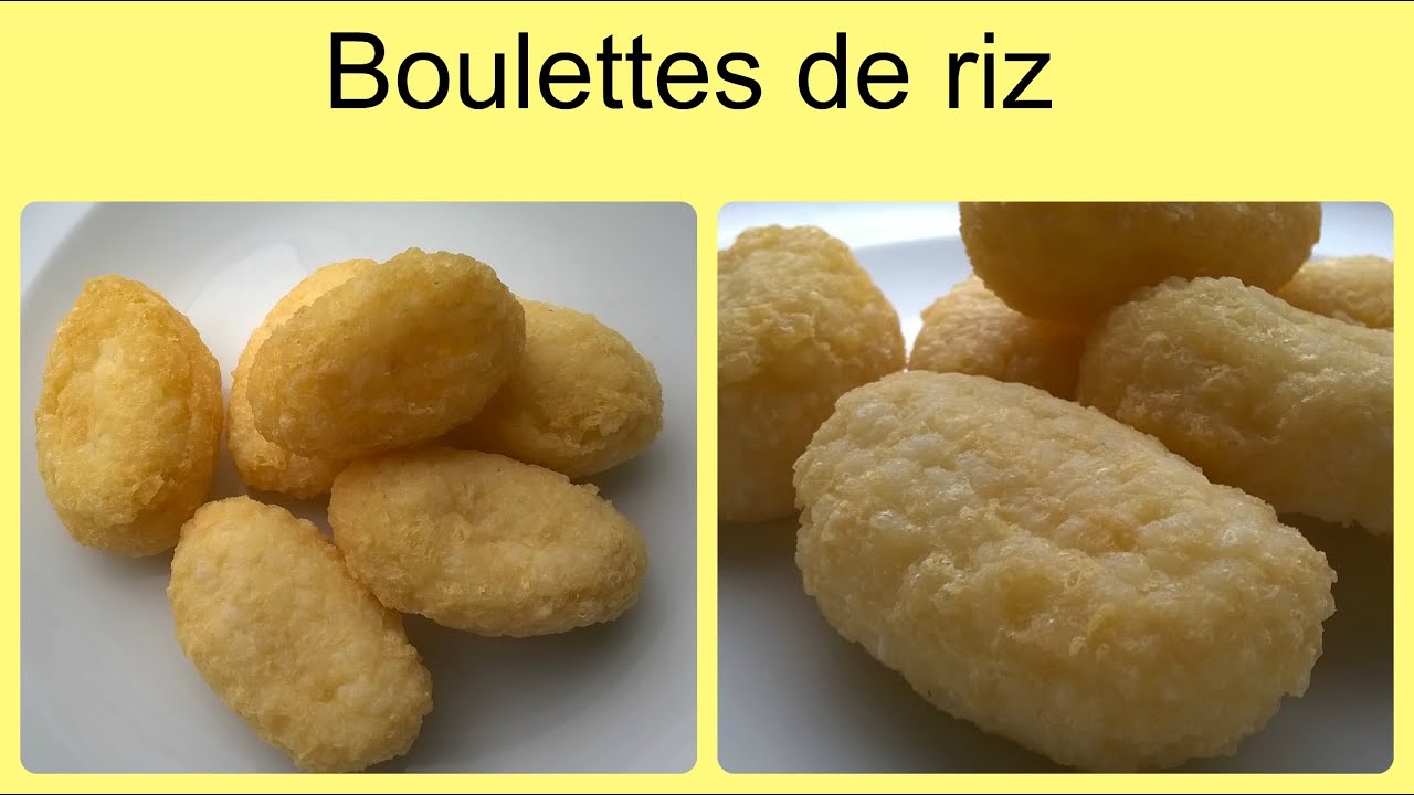 Boulettes de riz