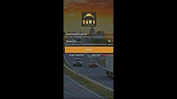 Dawn Telematics Mobile Application Video