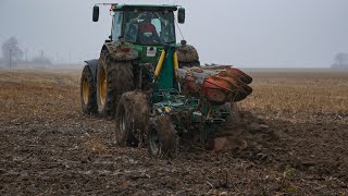 видео: Зяблевая вспашка / John Deere 8430 + ППО-9-45К / картинка: Зяблевая вспашка / John Deere 8430 + ППО-9-45К /
