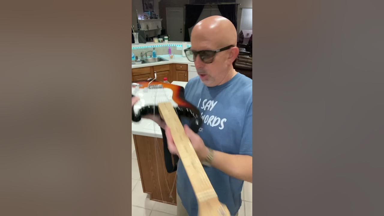 How to restring a fender guitar YouTube