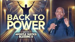 HOLY SPIRIT TAKE COMPLETE CONTROL || Apostle Justice Dlamini || 2 Corinthians 3:17
