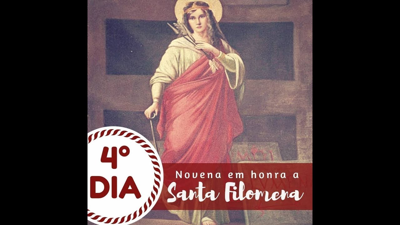 Novena  Santa Filomena #4 Dia