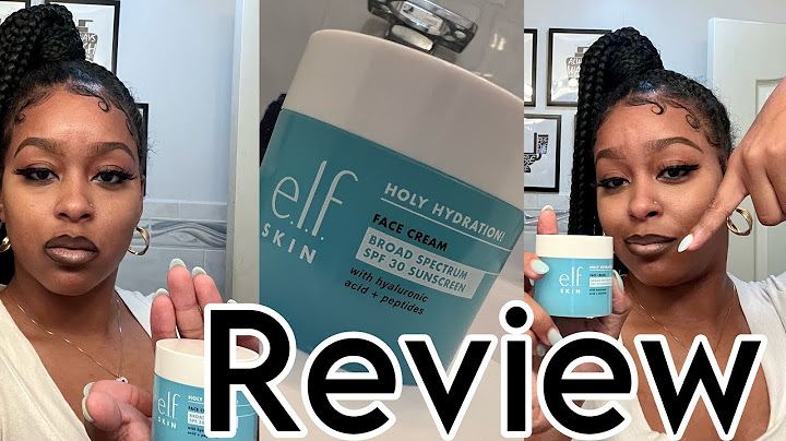 Elf hello hydration face cream review năm 2024