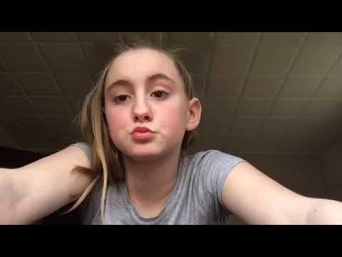 Slick Back Ponytail In White Girl Hair Youtube
