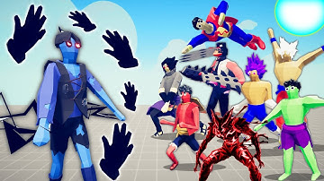 EVERY ANIME HERO UNITS VS DARK PEASANT | TABS - Totally Accurate Battle Simulator