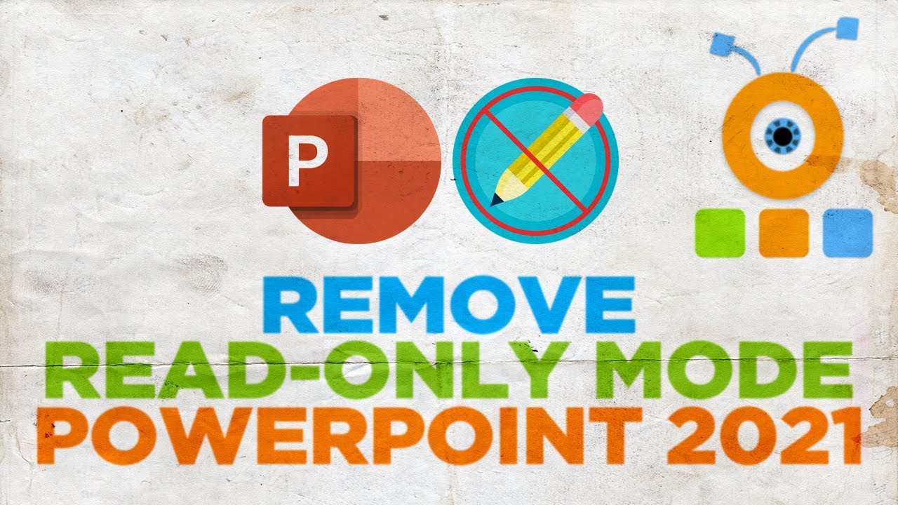 how to change powerpoint presentation from read only