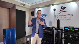 Synergistic Research: Voodoo Streaming Server and Vibratron SX Demo at SWAF 2024