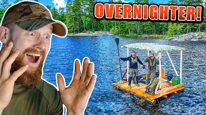 Mit SELBSTGEBAUTEM Floß durch Schweden! - Overnighter auf Insel | Fritz Meinecke reagiert auf Mattin