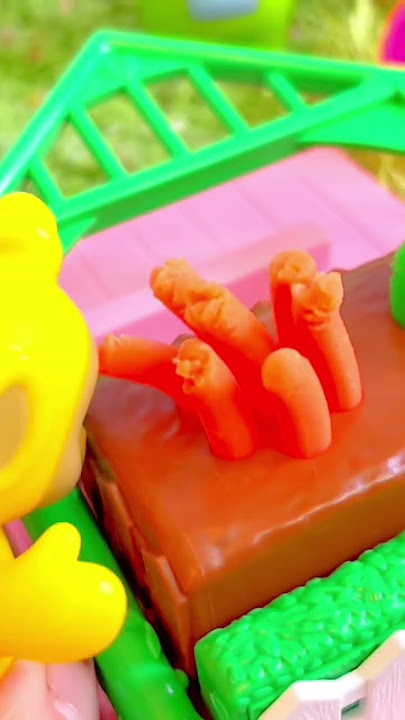 Play-Doh Peppa Pig et le camion de glaces, avec Peppa, George et 5 pot