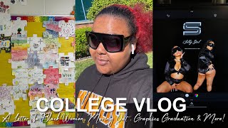 COLLEGE VLOG: A LETTER TO BLACK WOMEN, MOVING OUT, GRAPHICS GRADUATION & MORE! | NYETHEBRAT