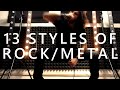 Major Lazer - Lean on (in 13 STYLES of ROCK/METAL)