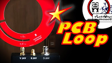 KiCAD Design: PCB Lambda Loop Antenna Breakthrough - Open Source planned (EP154c)