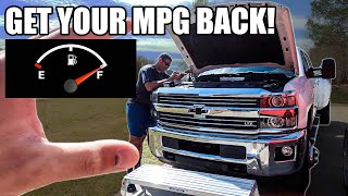 Try This If You Get BAD MPG On Your Duramax Diesel Trucks