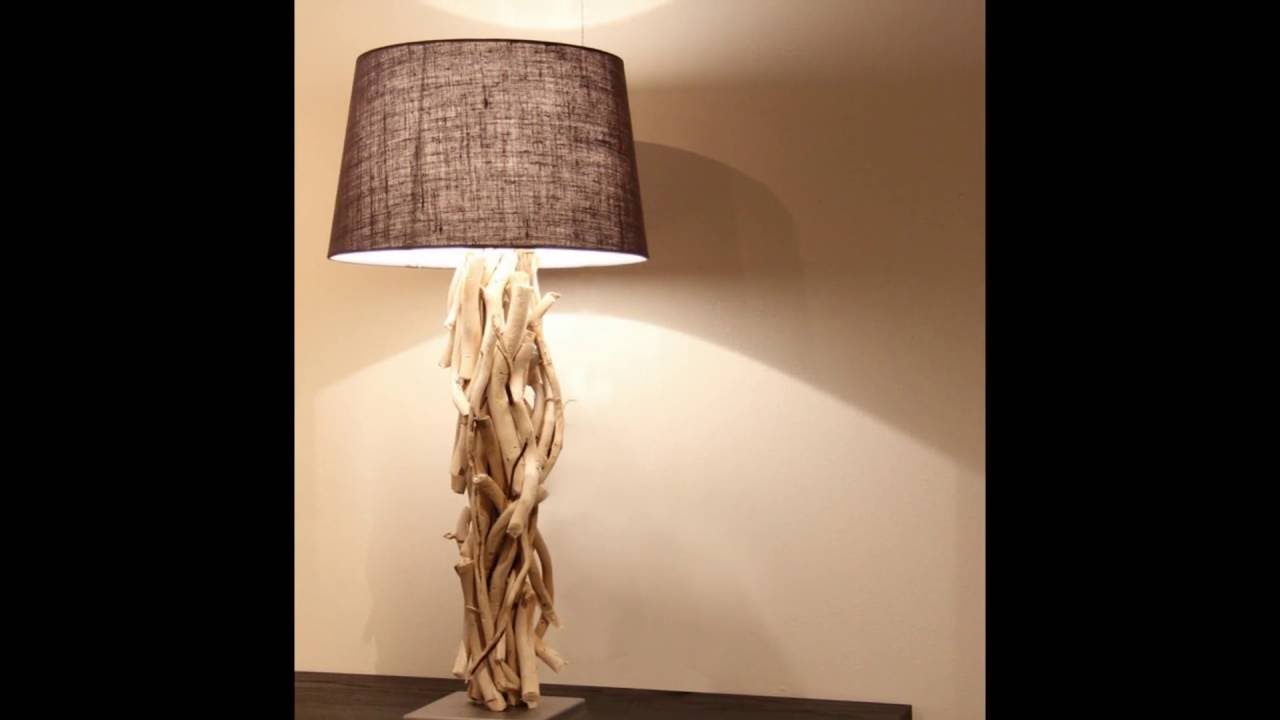 Wonderlijk Houten lampen , decoratietakken lampen - YouTube XM-71
