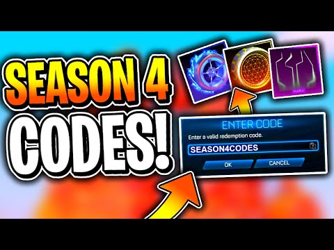Rocket League All NEW Season 4 Codes!