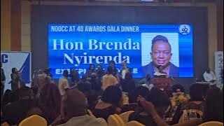 Lundazi MP Hon. Brenda Nyirenda Honoured