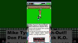 U Can Beat Video Games - Mike Tysons Punch-Out!! - Don Flamenco Quick KO