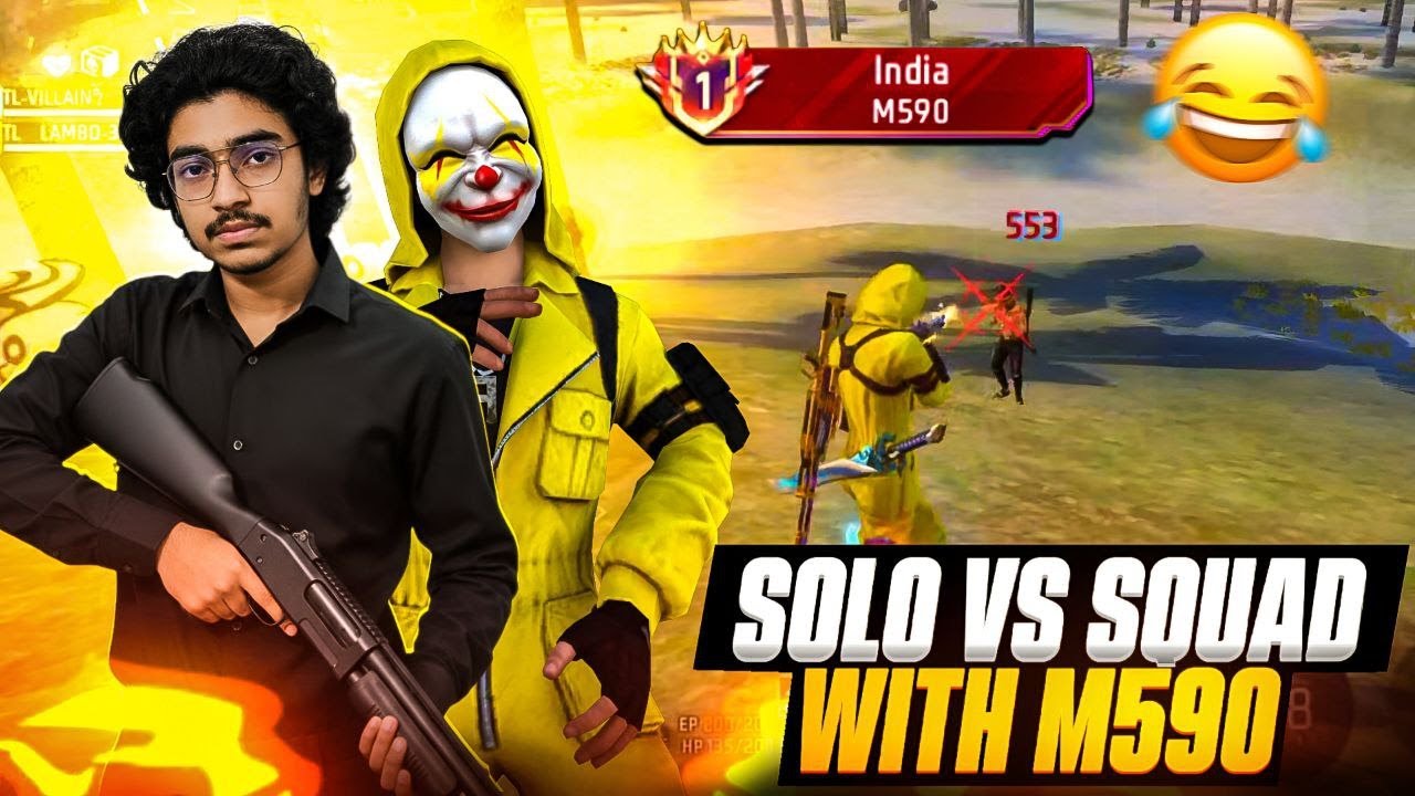 🤯SOLO VS SQUAD GAMEPLAY 💀With Face Cam 🥴