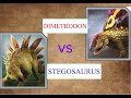 Dinosaurs Battle 63: DIMETRODON vs STEGOSAURUS II Game Jurassic World II...