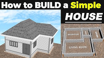 How to BUILD a Simple & AFFORDABLE House (Step by Step Guide)