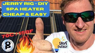 How to Build DIY Solar Spa, Hot Tub Heater + Off Grid Solar Power Farm Victron Energy Save Thousands
