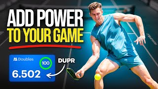 The Secret to MASSIVE Power in Pickleball (Revealed by Pro Grayson Goldin)