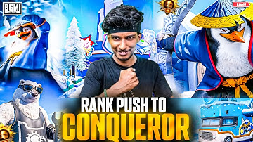 ROAD TO CONQUEROR 🔴 NEW 4.1 UPDATE RANK PUSH  || G-ONE GAMING