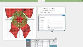 Using Images, Functions, Transformations to Create Math Art with Graphing Sticky