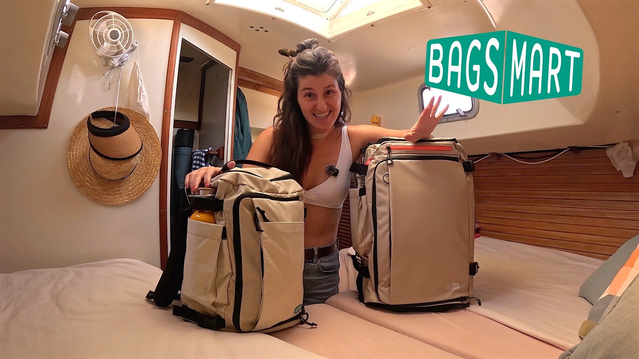 ⁣Packing to Leave the Boat! | BAGSMART Blast Travel Backpack Review