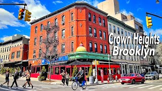 New York City Walking Tour 4K - Crown Heights - BROOKLYN, NEW YORK